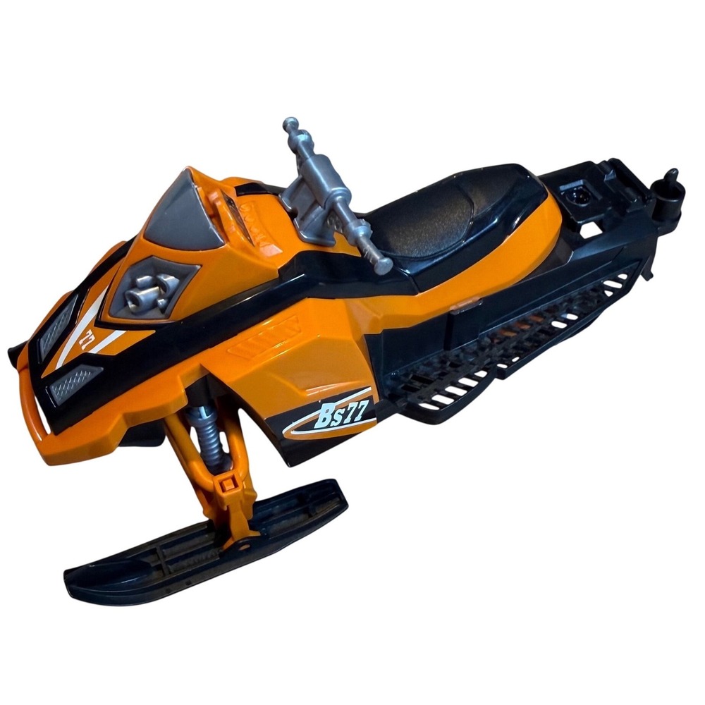 Bruder 63101 Snowmobile Toy 1:16 Scale Orange Black BS77 Made in Germany